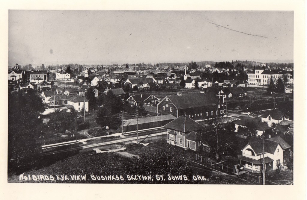 St Johns Richmond street with Central school in NE corner lo res