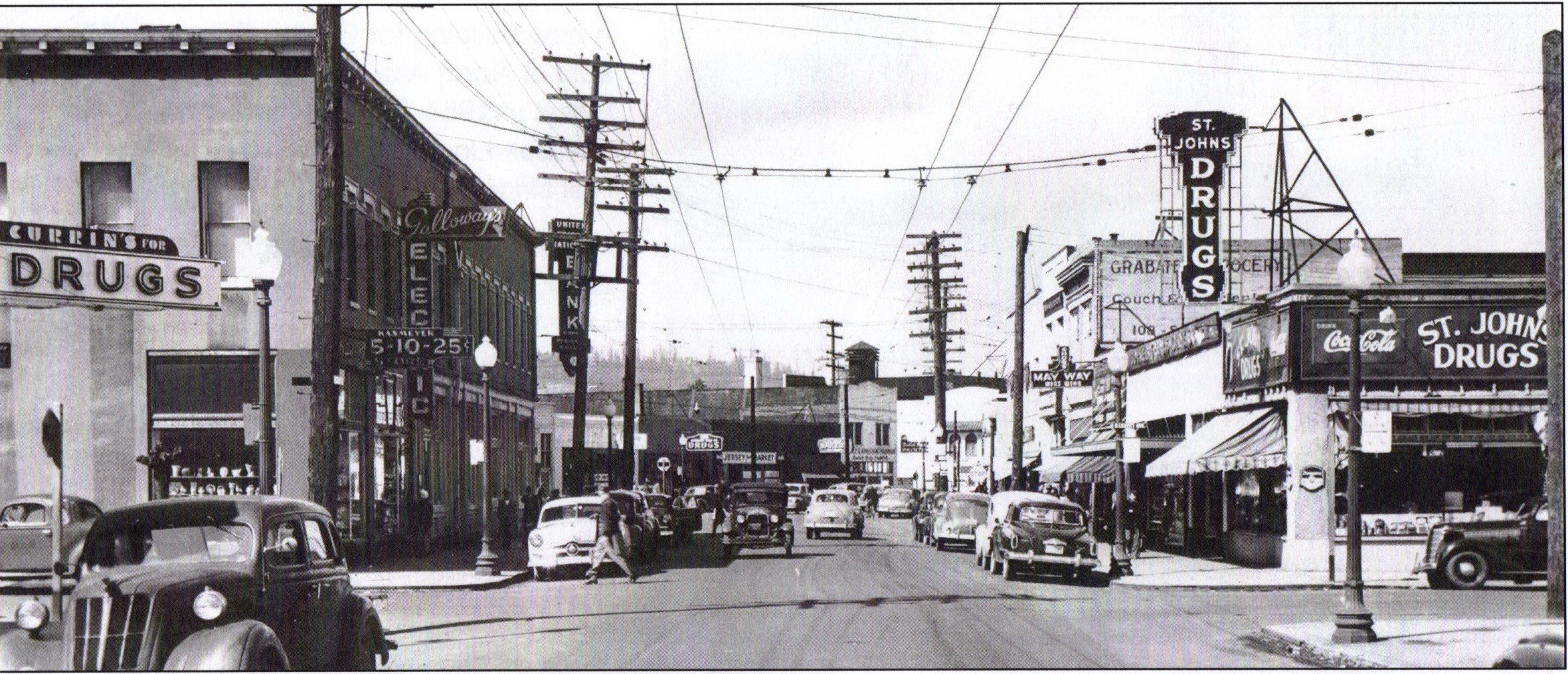 1950 Grabateria next to Peninsula Bank